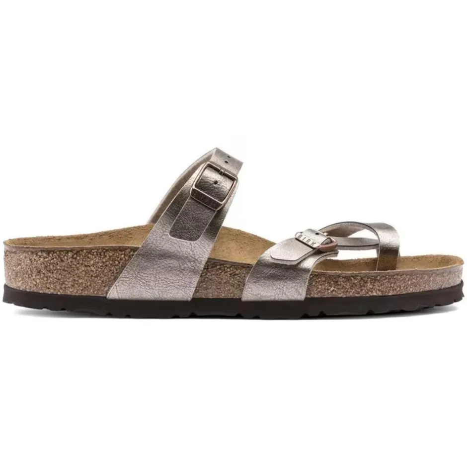 Women Birkenstock Mayari Birko-Flor - Graceful Taupe