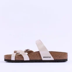 Women Birkenstock Mayari Birko-Flor - Graceful Pearl White