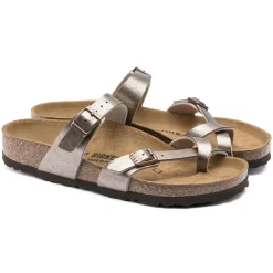 Women Birkenstock Mayari Birko-Flor - Graceful Taupe