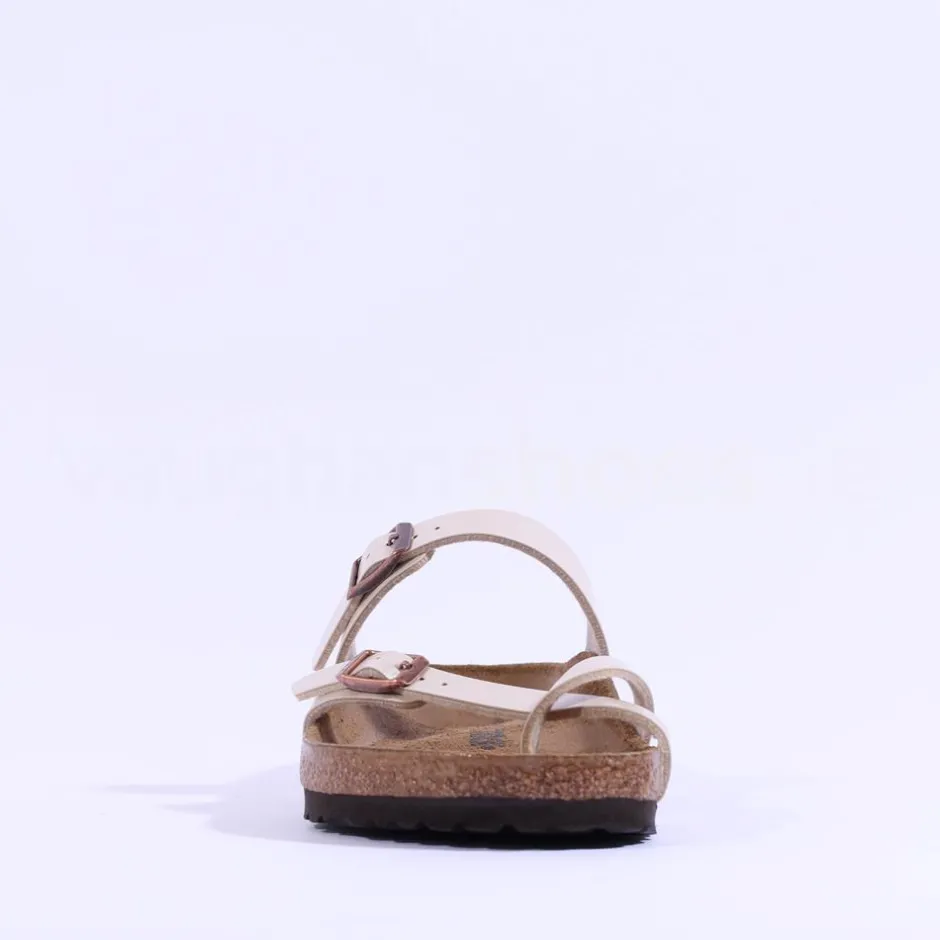 Women Birkenstock Mayari Birko-Flor - Graceful Pearl White
