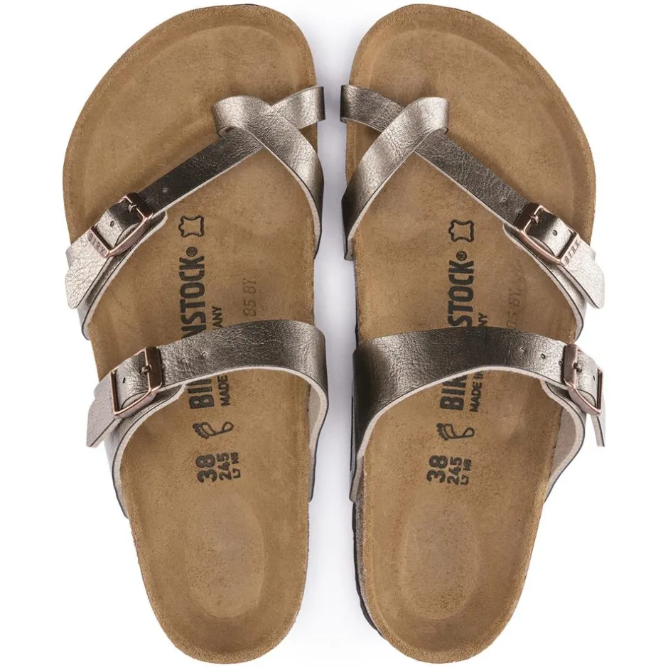 Women Birkenstock Mayari Birko-Flor - Graceful Taupe