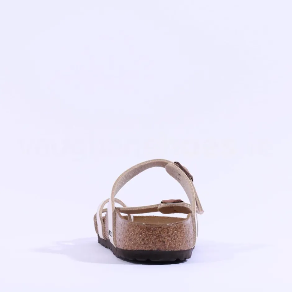 Women Birkenstock Mayari Birko-Flor - Graceful Pearl White