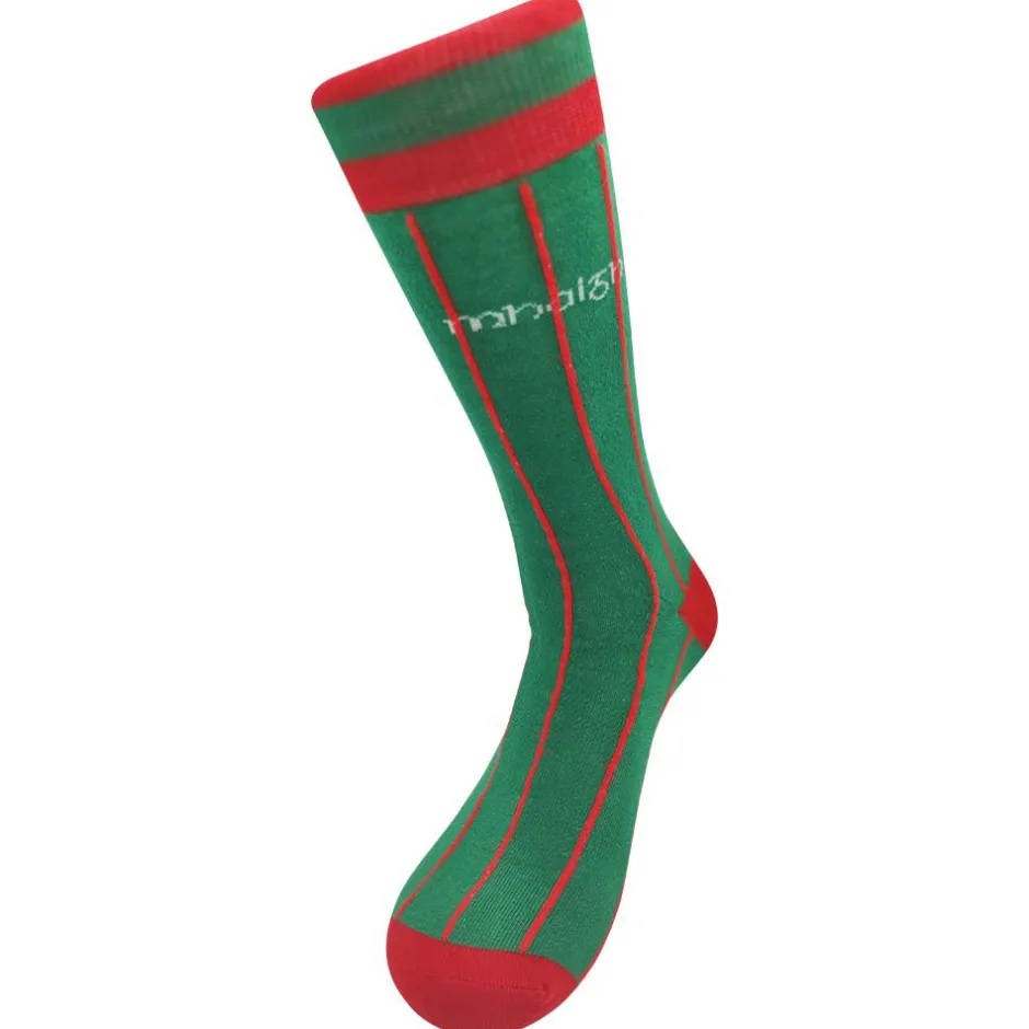 SicSock Mayo Retro Jersey Sock Gift Box - Green & Red