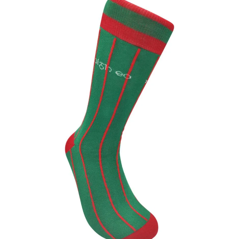 SicSock Mayo Retro Jersey Sock Gift Box - Green & Red