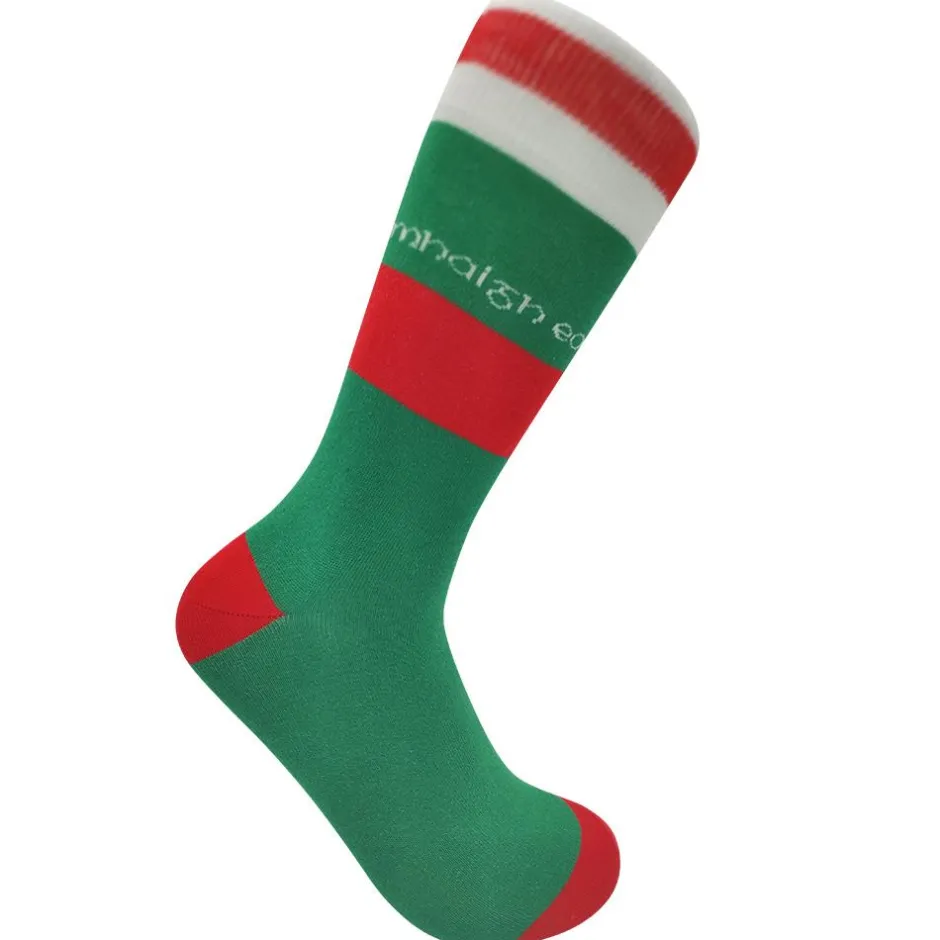 SicSock Mayo Retro Jersey Sock Gift Box - Green & Red