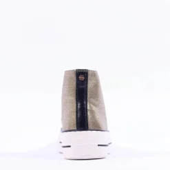Women Tommy Bowe Ladies Mccabe Toecap Hitop - Gold Sparkle