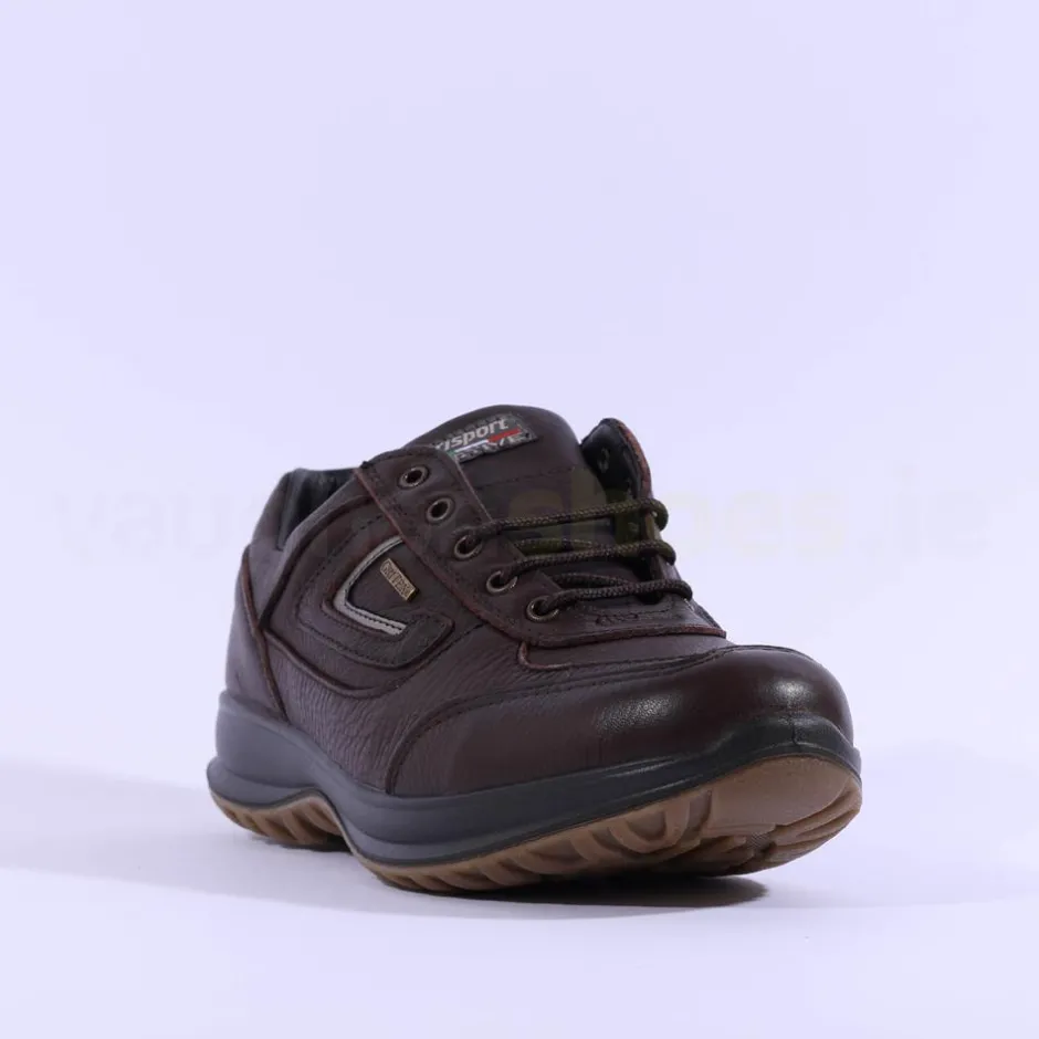 Grisport Men Airwalker Laced Shoe - Brown