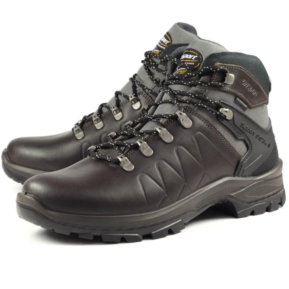 Grisport Men Kratos Hi Trekking Boot - Brown