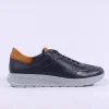Ara Men Matteo Sport Lace Wide Fit Shoe - Navy Tan