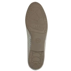 Women Jana Mena Link Detail Slip On Loafer - Gold Metallic