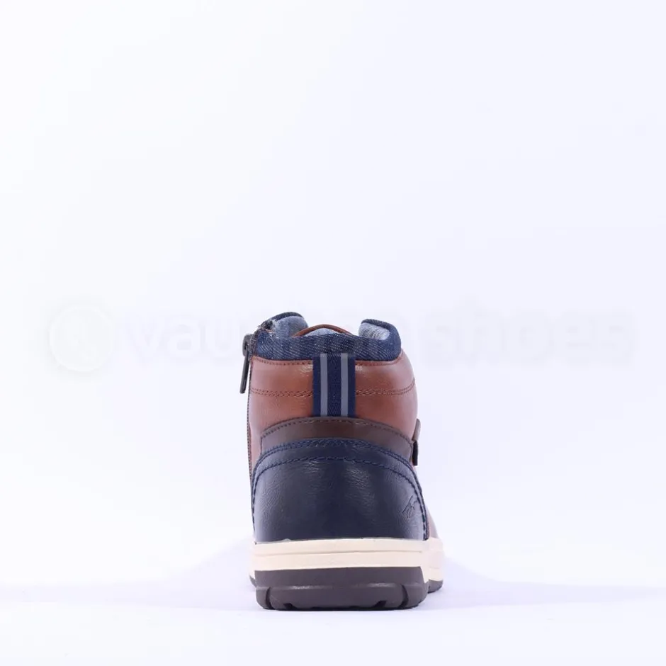Tommy Bowe Mitchell Hi Top Laced Boot - Camel