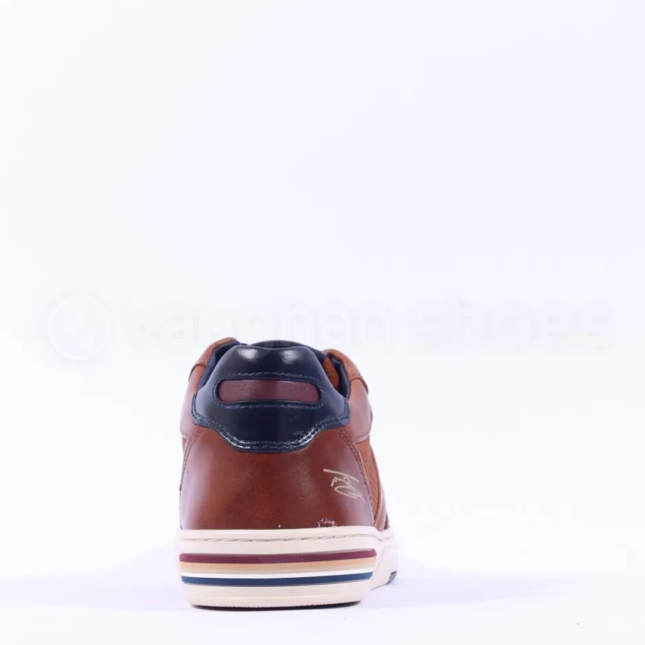 Tommy Bowe Montoya Laced Casual Shoe - Tan Leather