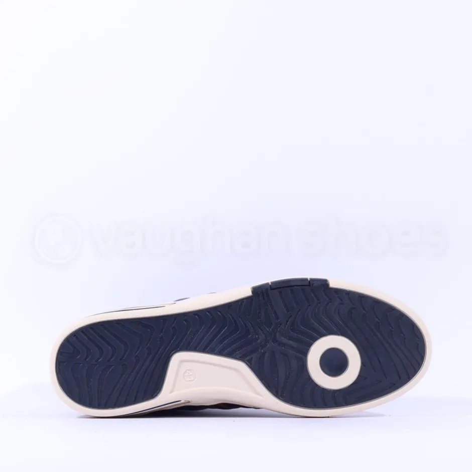 Tommy Bowe Montoya Laced Casual Shoe - Navy Leather