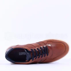 Tommy Bowe Montoya Laced Casual Shoe - Tan Leather