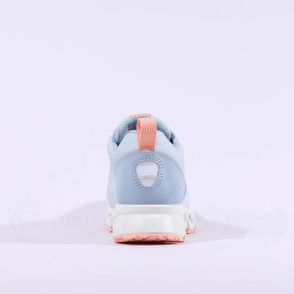 Women Ecco Women Multi Vent Goretex Trainer - Light Blue Pink