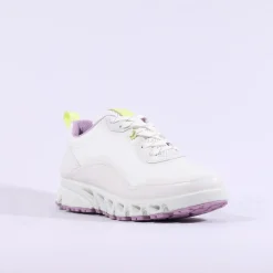 Women Ecco Women Multi Vent Goretex Trainer - White Lavender