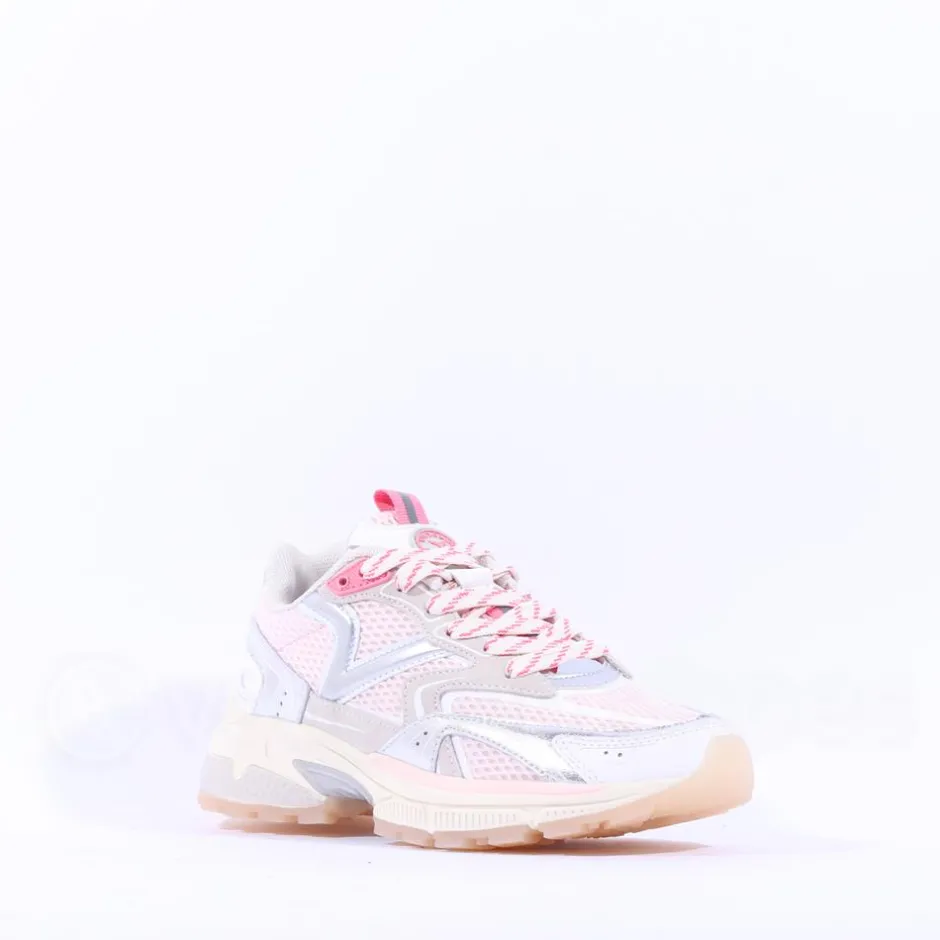 Women Victoria Mythos Metal Mesh Trainer - Rosa
