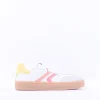 Women Tamaris Nakja Retro Gumsole Trainer - White Combi