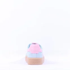 Women Tamaris Nakja Retro Gumsole Trainer - Light Blue