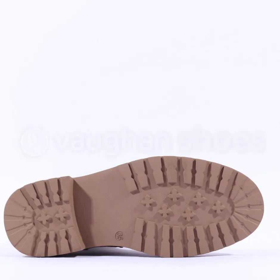 Women Una Healy No Ordinary Kiss Toe Cap Boot - Taupe Sparkle