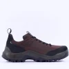 Ecco Men Offroad Waterproof Hiking Shoe - Brown Leather