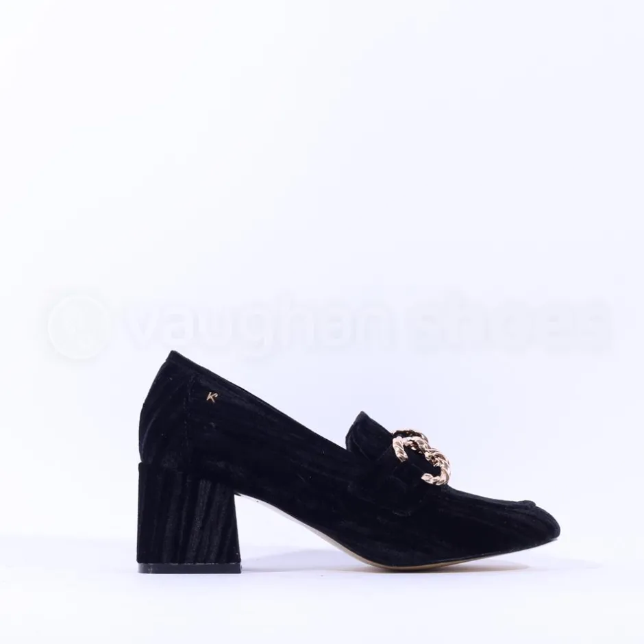 Women Kate Appleby Onger Blockheel Link Loafer - Black
