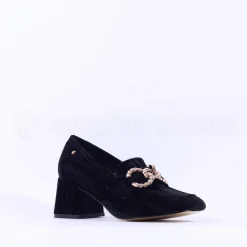 Women Kate Appleby Onger Blockheel Link Loafer - Black