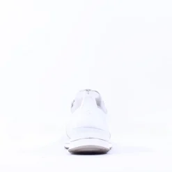 Women Ara Osaka 2.0 Bungee Lace Easy Slip On - White Silver