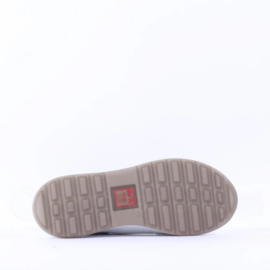 Women Ara Osaka 2.0 Bungee Lace Easy Slip On - White Silver