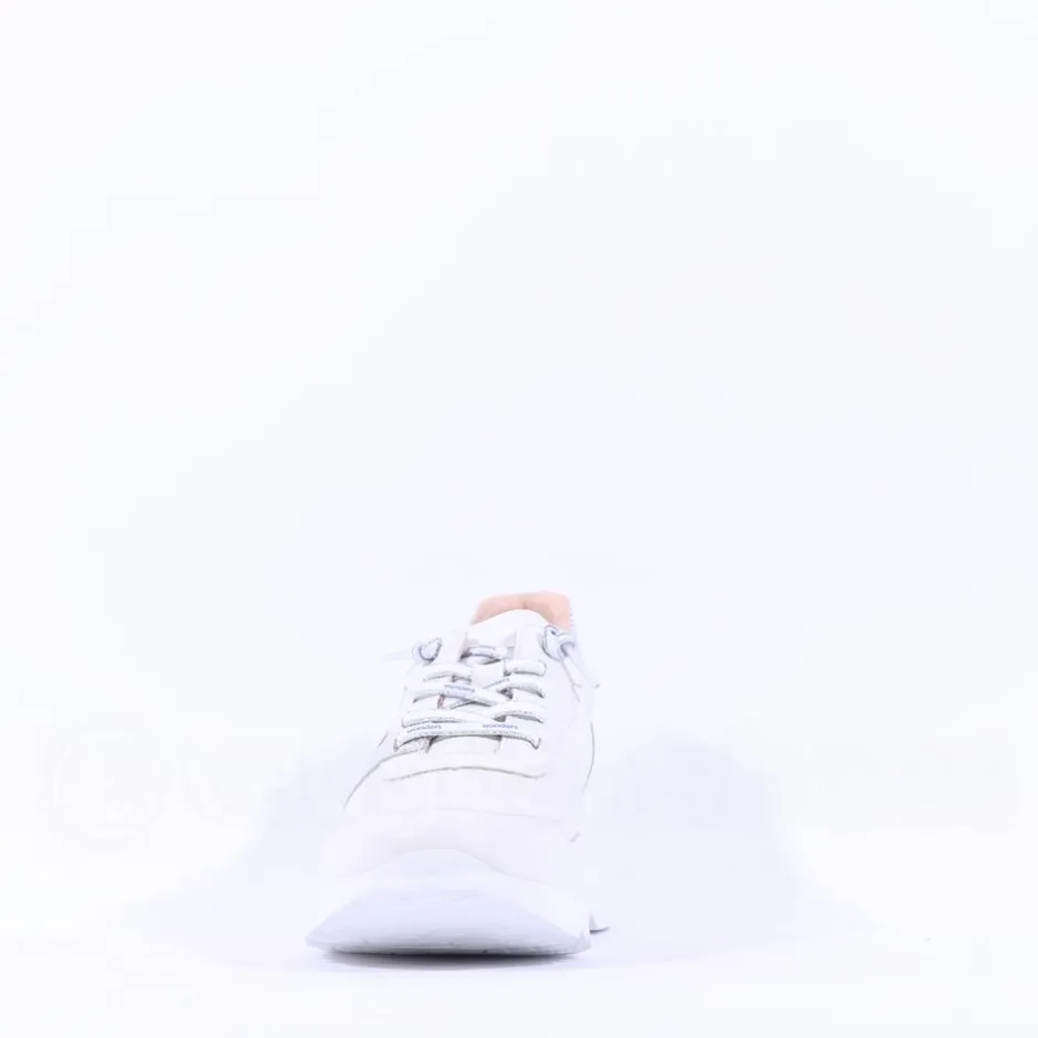 Women Wonders Oslo Bungee Lace W Trainer - White Silver