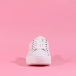 Women Remonte Platform Laced Shoe Harar - White