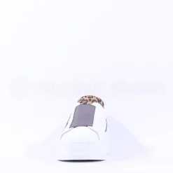 Women Marco Moreo Platform Slip On M Trainer - White Leopard