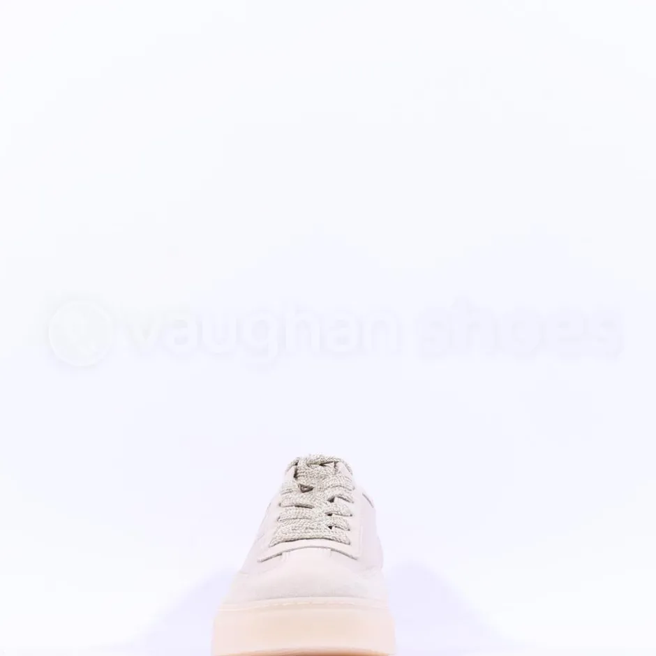 Women Paul Green Platform Soft Gumsole Trainer - Cream Leather