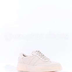 Women Paul Green Platform Soft Gumsole Trainer - Cream Leather