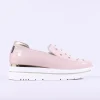 Women Marco Moreo Pompei Stud Platform Slip On - Pink Patent