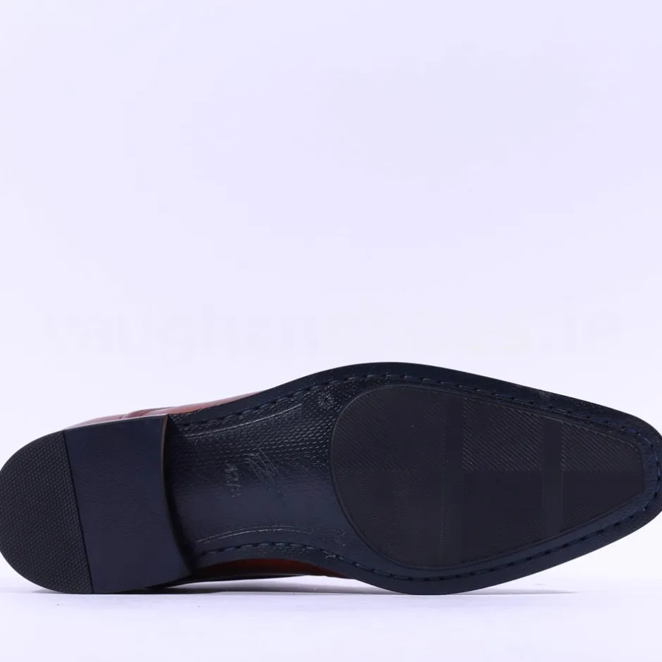 Tommy Bowe Prisco Plain Toe Derby Shoe - Tan Leather