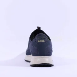 Ecco Men Pull String Goretex Exostride - Navy