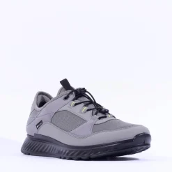 Ecco Men Pull String Goretex Exostride - Steel
