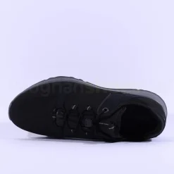 Ecco Men Pull String Goretex Exostride - Black Fabric