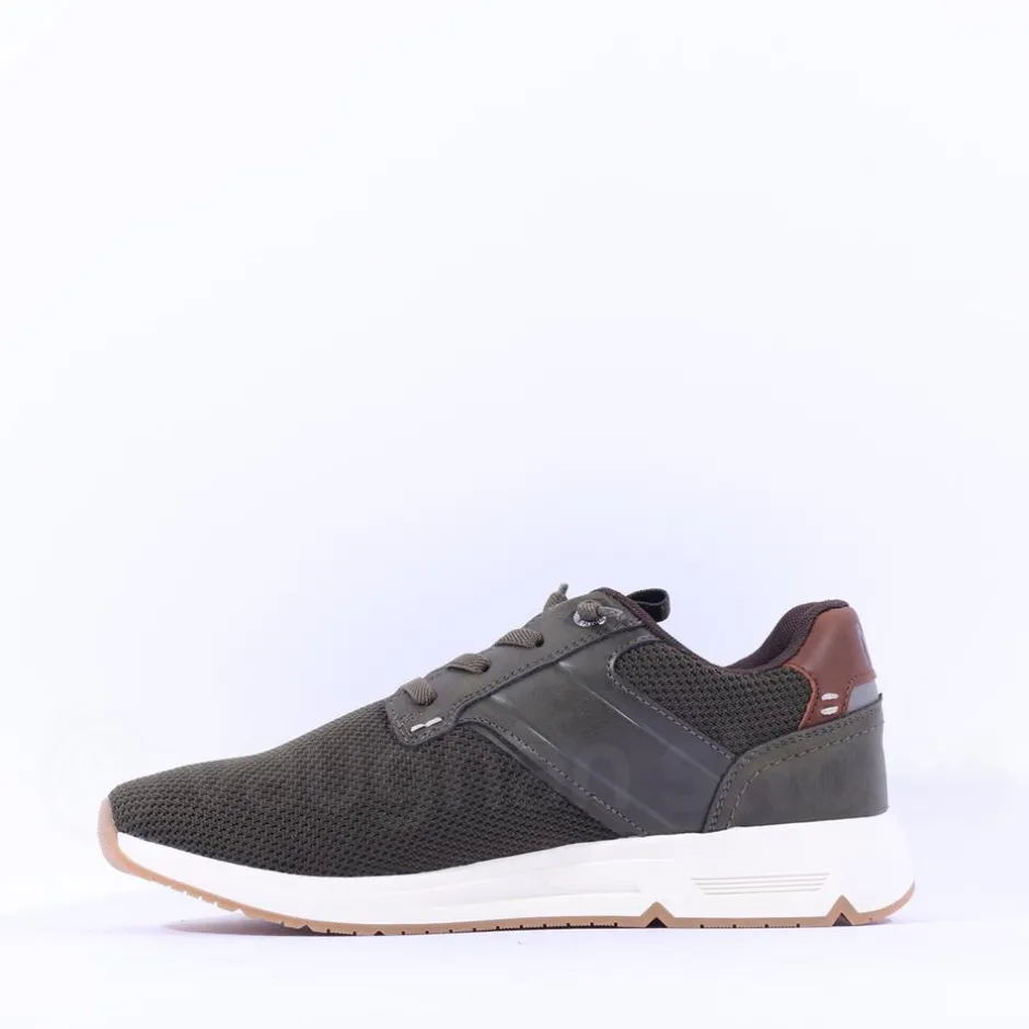 Marco Tozzi Men Regi Mesh Trainer - Khaki