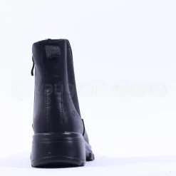 Women Heavenly Feet Remy Gusset Ankle Boot - Black