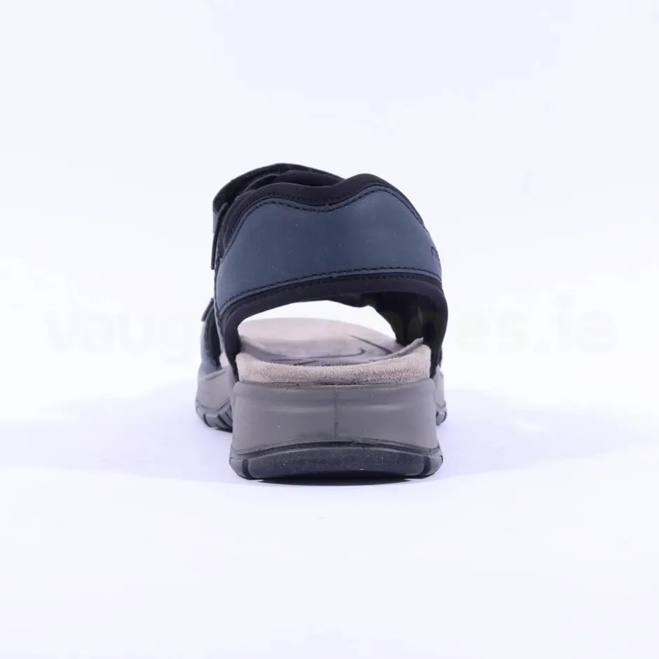 Rieker Men Rieker 2 Velcro Strap Sandal - Navy
