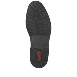 Rieker Men Rieker Laced Plain Toe Shoe - Brown Leather