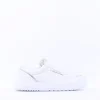 Women Peter Kaiser Rimini Quilted Lace Trainer - White Gold Leather