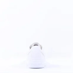 Women Peter Kaiser Rimini Quilted Lace Trainer - White Gold Leather