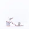 Women Sorento Roganstown Block Heel Sandal - Silver