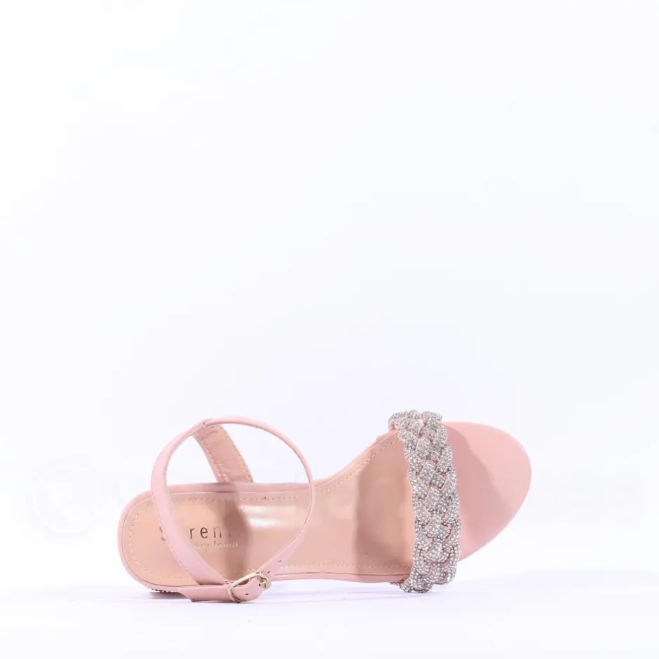 Women Sorento Roganstown Block Heel Sandal - Blush