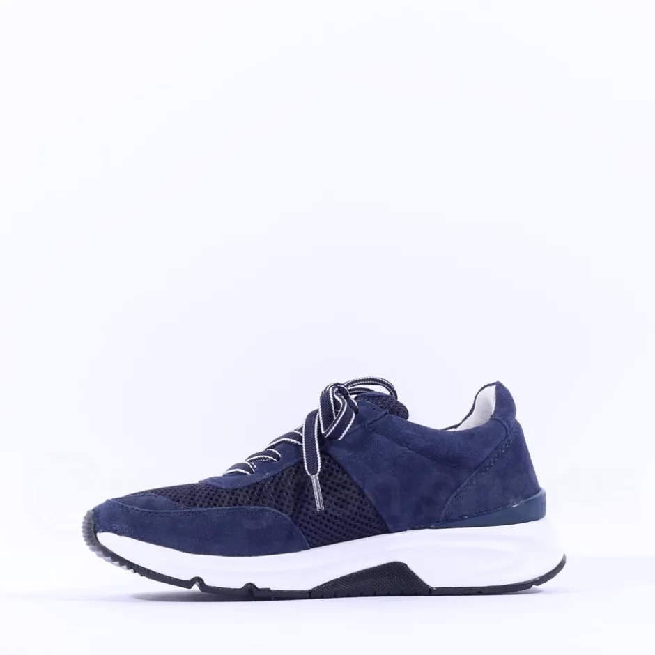 Women Gabor Rolling Soft Lace Mesh Aloe - Navy