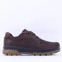 Ecco Men Rugged Track Plain Toe - Mocha