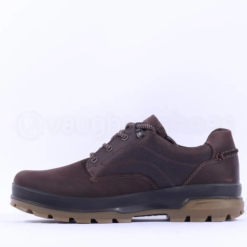 Ecco Men Rugged Track Plain Toe - Mocha